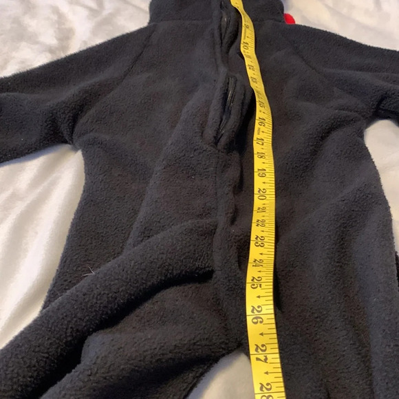 Rubies toddler DR SEUSS cat in the hat costume unisex 3-5 fleece one piece - Picture 9 of 11